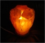 Солевая лампа Zenet Чаша с кристаллами